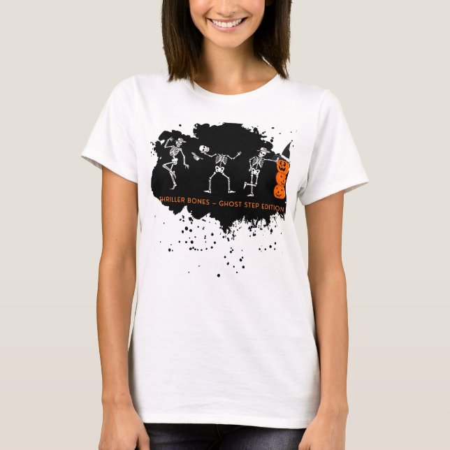 Skeletons Funny | Camiseta espeluznante de Hallowe (Anverso)