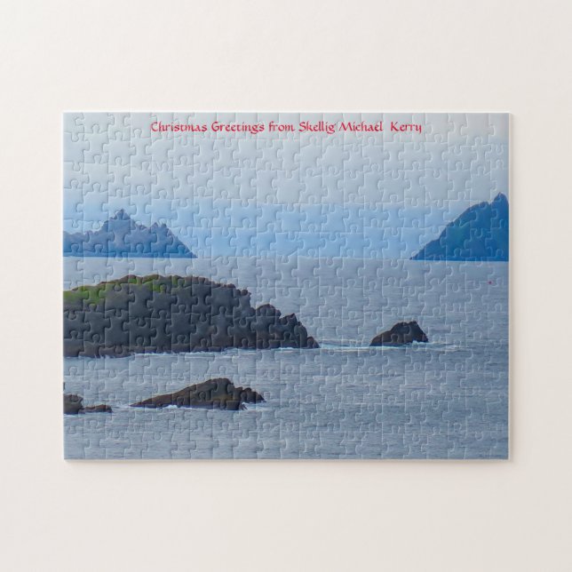 Skellig Michael  Islas Skellig Kerry. Rompecabezas (Horizontal)
