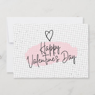 Sketchpad Grid Paper feliz tarjeta de San Valentín