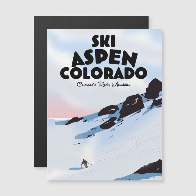 Ski Aspen Colorado (Anverso/Reverso)