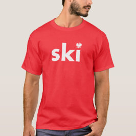 Ski: camiseta de apellido polaco