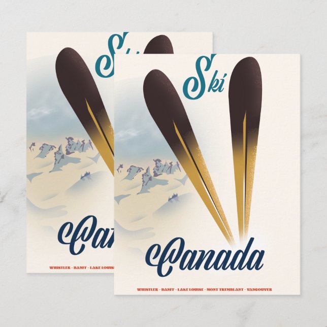 Ski Canada (Anverso / Reverso)
