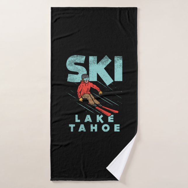 Ski Lake Tahoe (Toalla de baño)