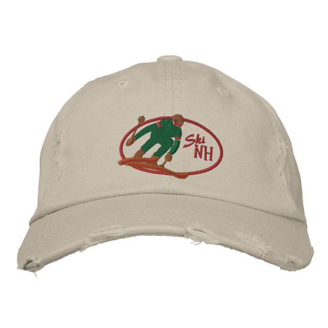Ski NH Embroidered Gorra (Anverso)