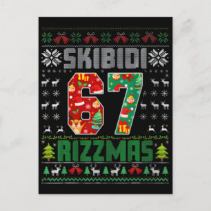 Skibidi Seis Siete Rizzmas Navidad Divertida 2025