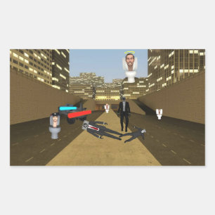 Skibidi Toilet Pegatina :)