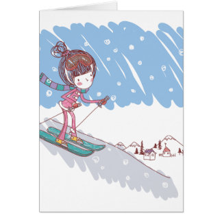Skiier lindo