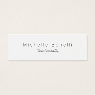 Skinny Classy Stylish Proflish Card