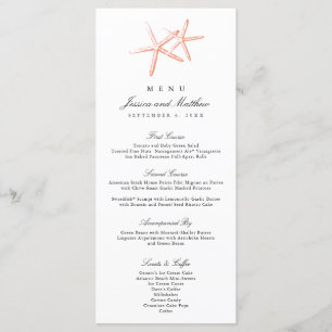 Skinny Starfish Menú