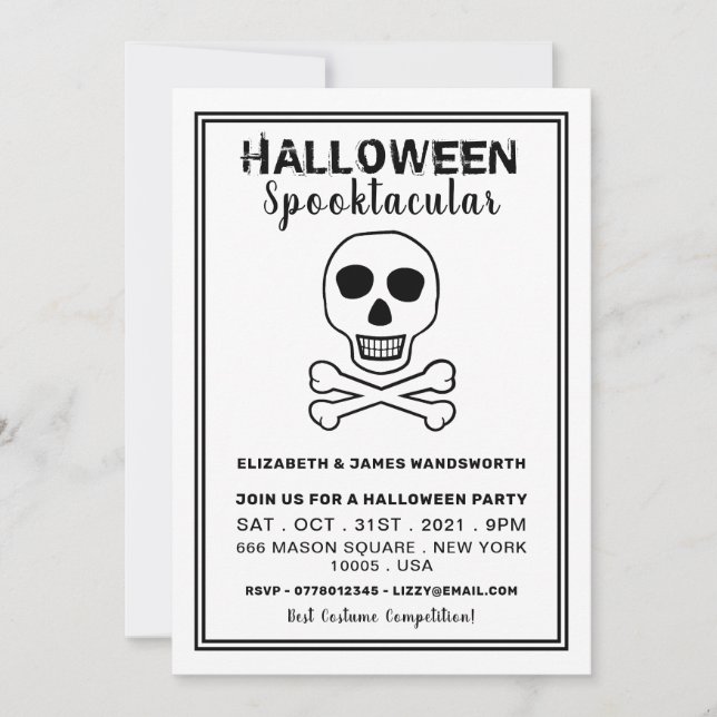 Skull & Bones, fiesta de Halloween (Anverso)