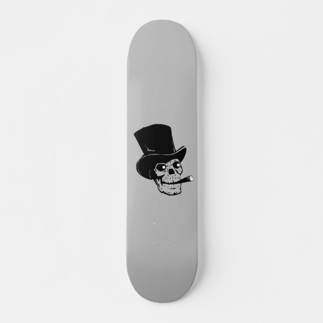 SKULL FUMADORES DE CIGAR SKATEBOARDS (Anverso )