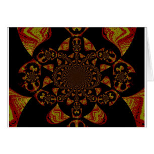 Skull Kaleidoscope Arte Imprimir