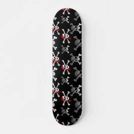 Skull n Bones Fiesta Pirate Skateboard