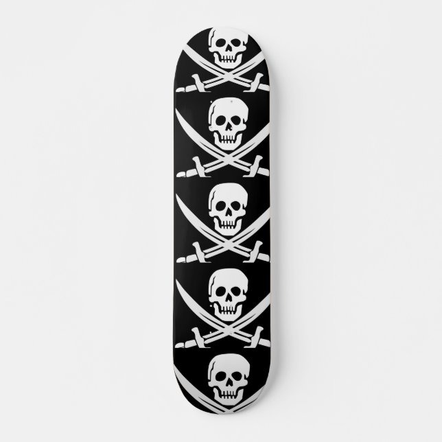 SKULL N CROSSBONES PIRATE SKATEBOARDS (Anverso )