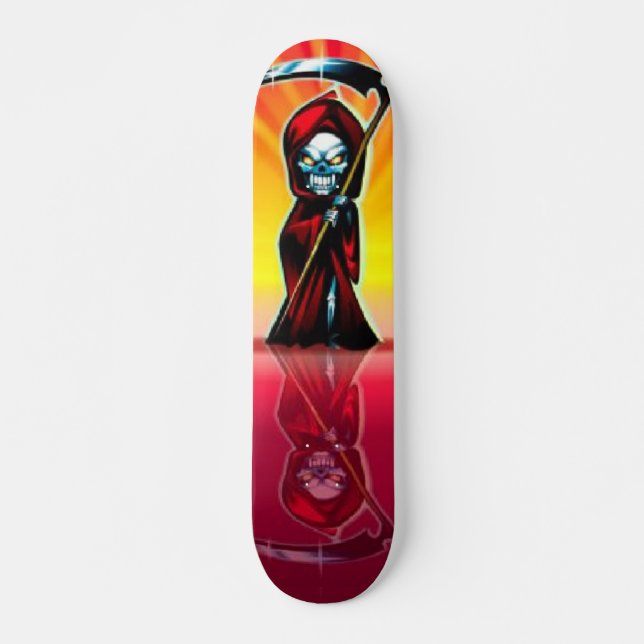 Skull Reflection Skateboard (Anverso )