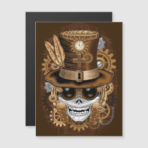 Skull Steampunk Voodoo Retro Machine