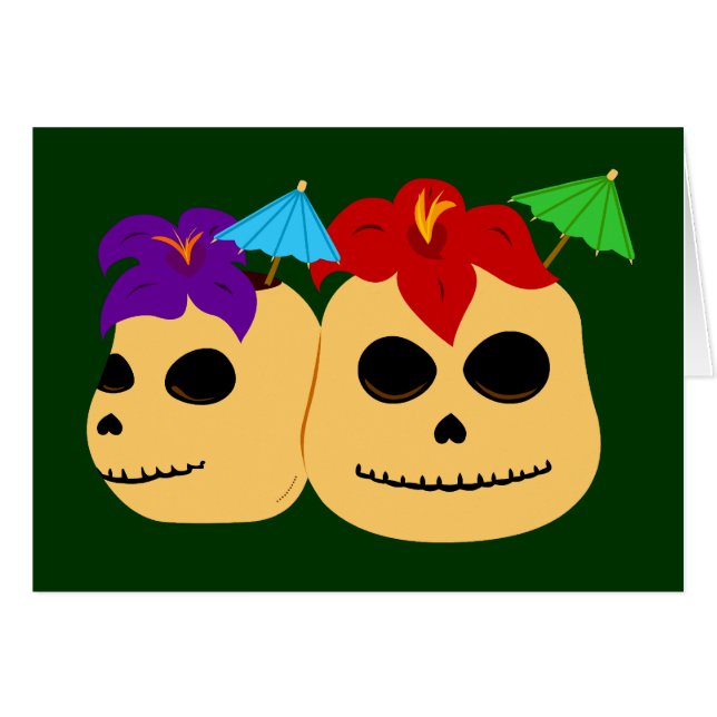 Skull Tiki Mugs (Anverso (Horizontal))