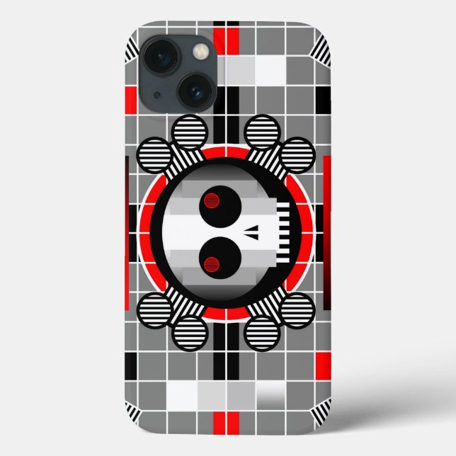 Skull TV iPhone apenas hay funda (Reverso)