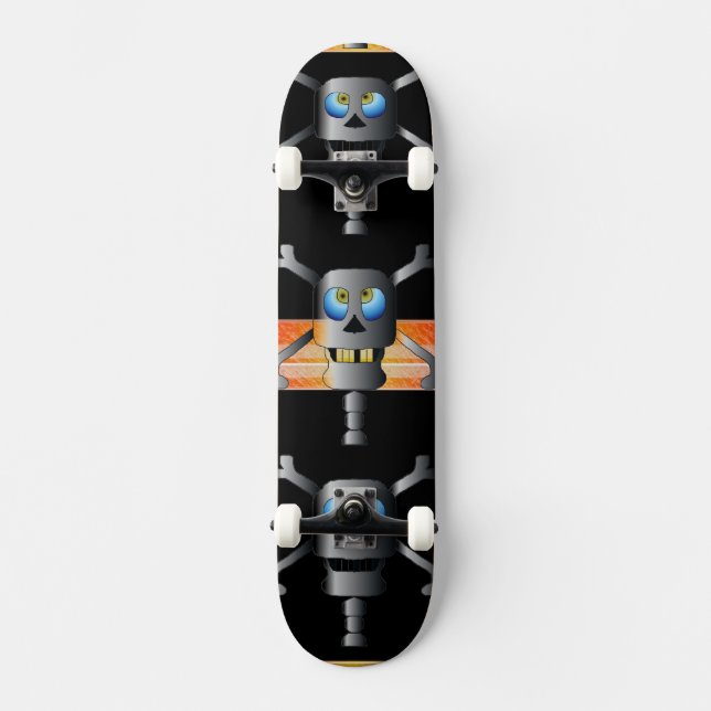 Skull y Cross Bones Skateboard (Anverso)