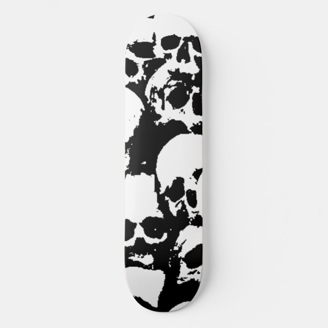 Skulls Skateboard (Anverso)