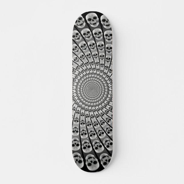 Skulls Vortex: Skateboard (Anverso )
