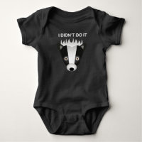 Skunk - Baby Jersey Bodysuit