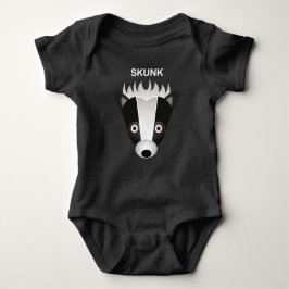 Skunk - Baby Jersey Bodysuit
