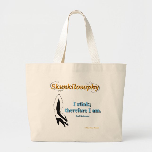 Skunkilosófico: Apesto una bolsa grande de té (Frente)