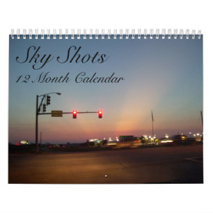 Sky Shots - Calendario de 12 meses