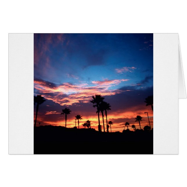 Sky Southern California Sunset (Anverso (Horizontal))