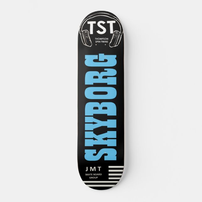 SKYBORG Skateboard (Anverso)