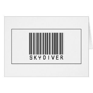 Skydiver del código de barras