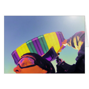 skydiver perfecto de la foto