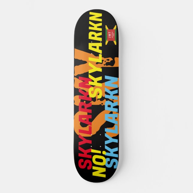SKYLARKIN  8 1/4" Tabla de Skateboard (Anverso)