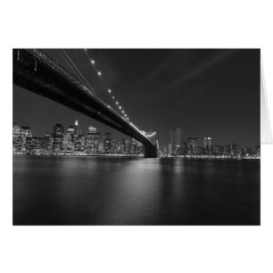 Skyline Black White New York
