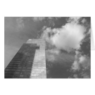 Skyline & Clouds - Noir, tarjeta