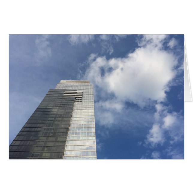 Skyline & Clouds, tarjeta (Anverso (Horizontal))