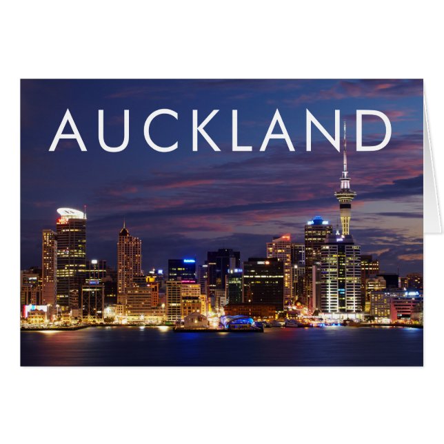 Skyline de Auckland (Anverso (Horizontal))