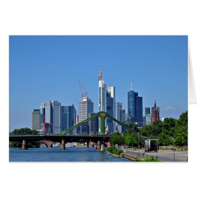 Skyline de Frankfurt (Anverso (Horizontal))