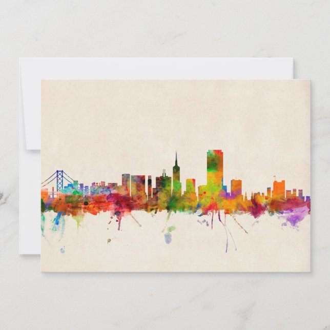 Skyline de la ciudad de San Francisco (Anverso)