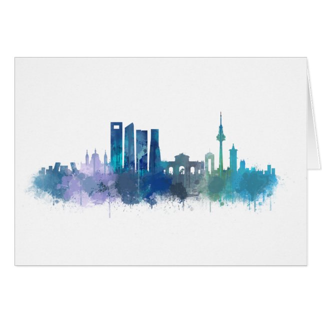 Skyline de la UHD Madrid v3bb (Anverso (Horizontal))