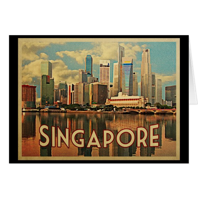 Skyline de Singapur (Anverso (Horizontal))