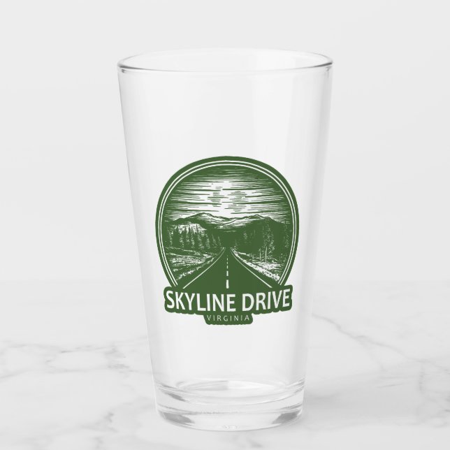Skyline Drive Virginia Forest (Anverso)
