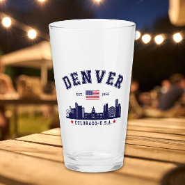 Skyline of Denver Colorado Artwork