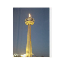 Skylon Tower Ontario Canada 2017 Arte Metalizado