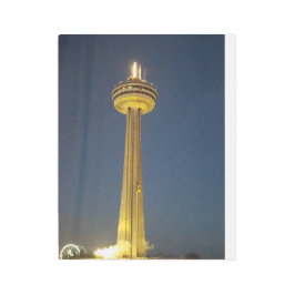 Skylon Tower Ontario Canada 2017 Arte Metalizado