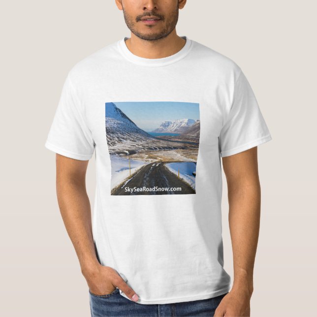 SkySeaRoadSnow - camiseta - Chicos (Anverso)