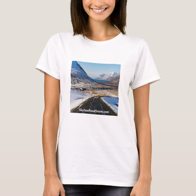 SkySeaRoadSnow - Camisetas - Gales (Anverso)