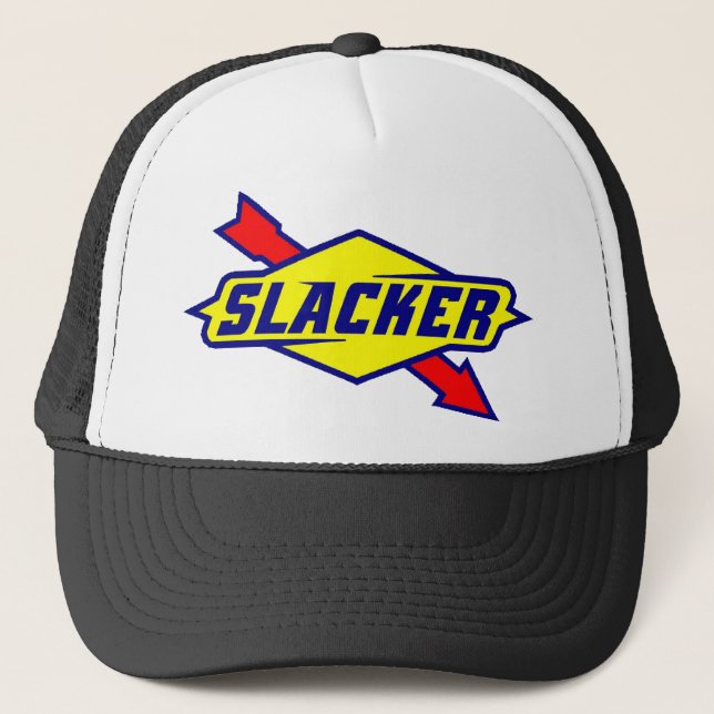 Slacker - gorra del camionero de la parodia de la (Anverso)