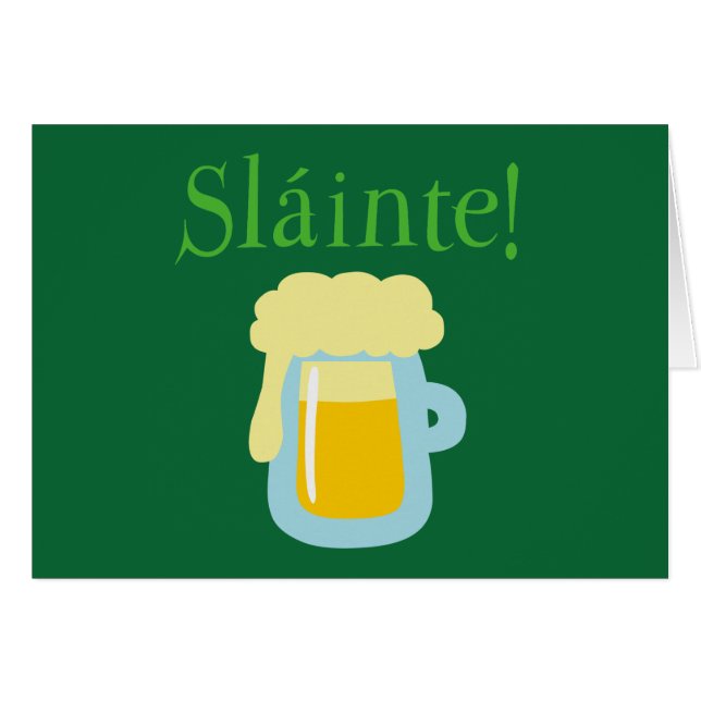 Sláinte Beer (Anverso (Horizontal))